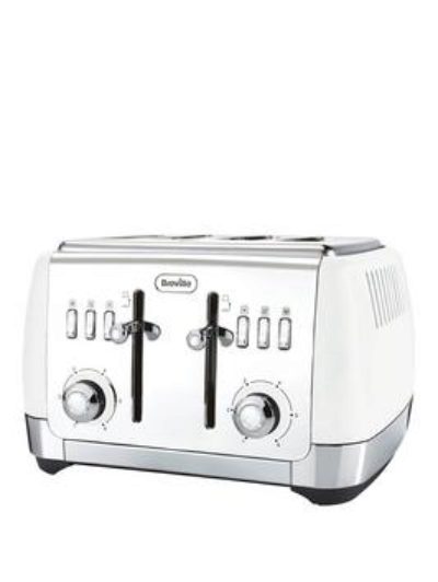 Breville Strata White 4-Slice Toaster Breville Strata White 4-Slice Toaster